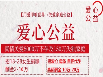 奈曼捐卵助孕生子 爱心志愿者招募